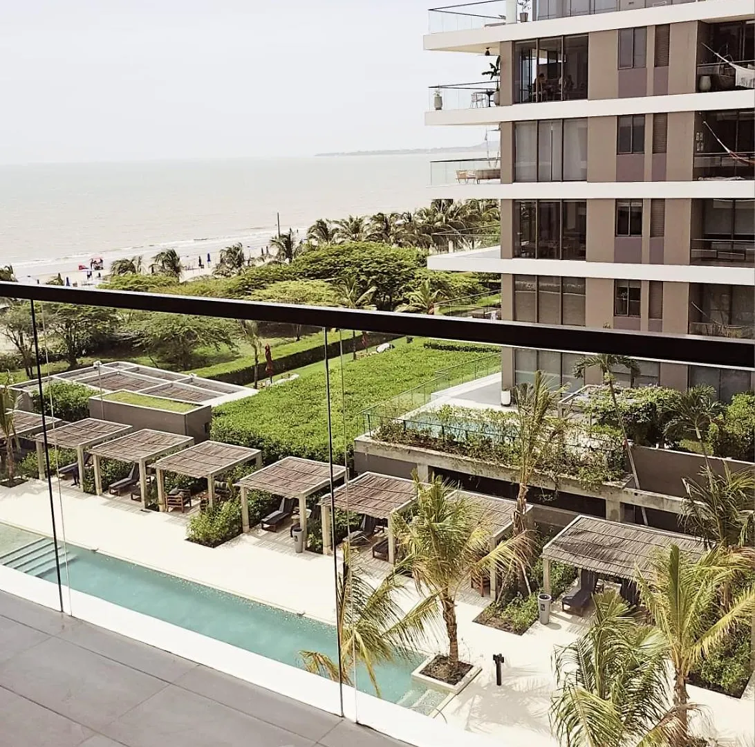 Hermoso Apartamento En Cartagena-Morros Eos-Vista Al Mar- Salida Directa A La Playa 0*, Cartagena