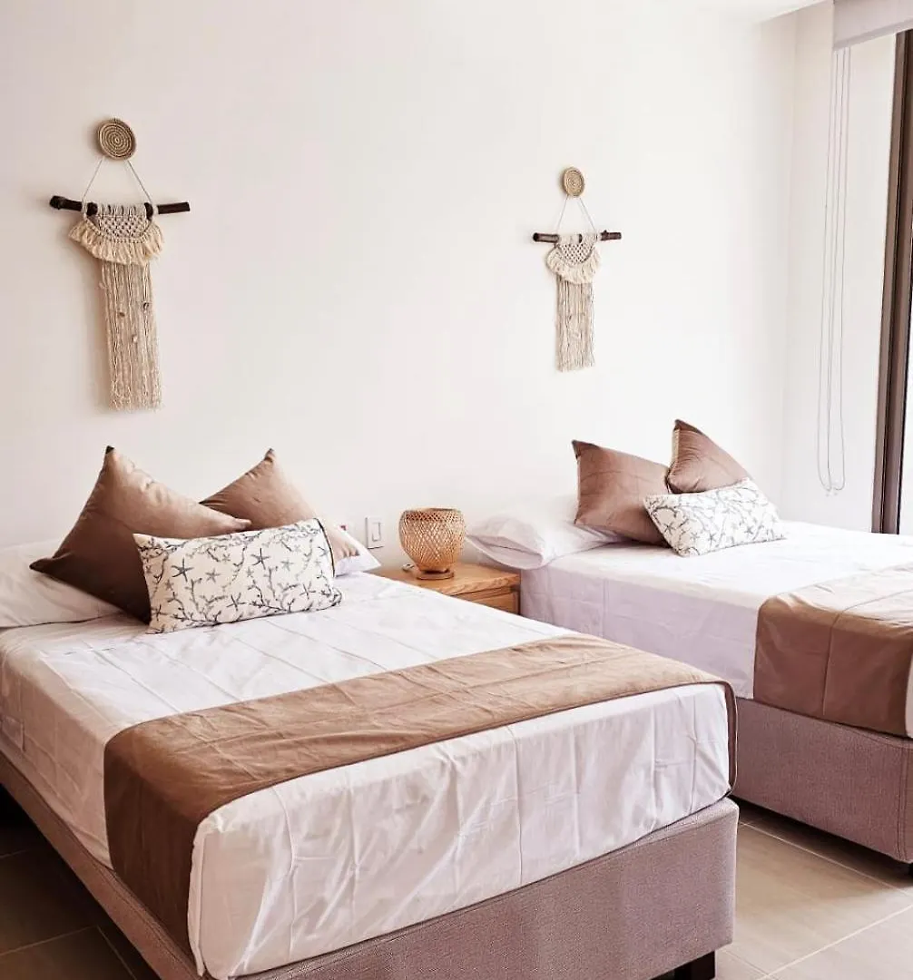 Hermoso Apartamento En Cartagena-Morros Eos-Vista Al Mar- Salida Directa A La Playa 0*, Cartagena