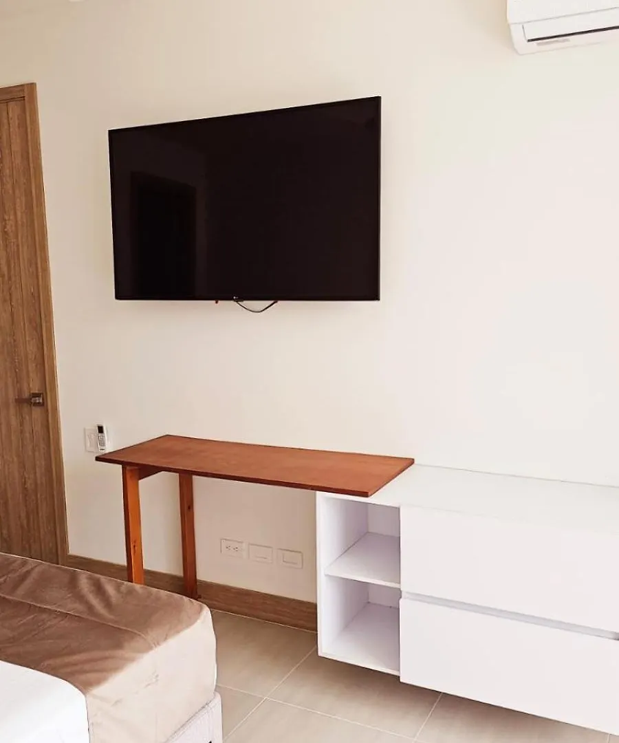 아파트 Hermoso Apartamento En Cartagena-Morros Eos-Vista Al Mar- Salida Directa A La Playa