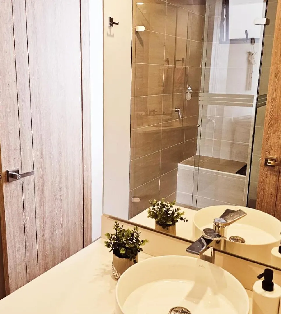 Hermoso Apartamento En Cartagena-Morros Eos-Vista Al Mar- Salida Directa A La Playa 아파트 Cartagena