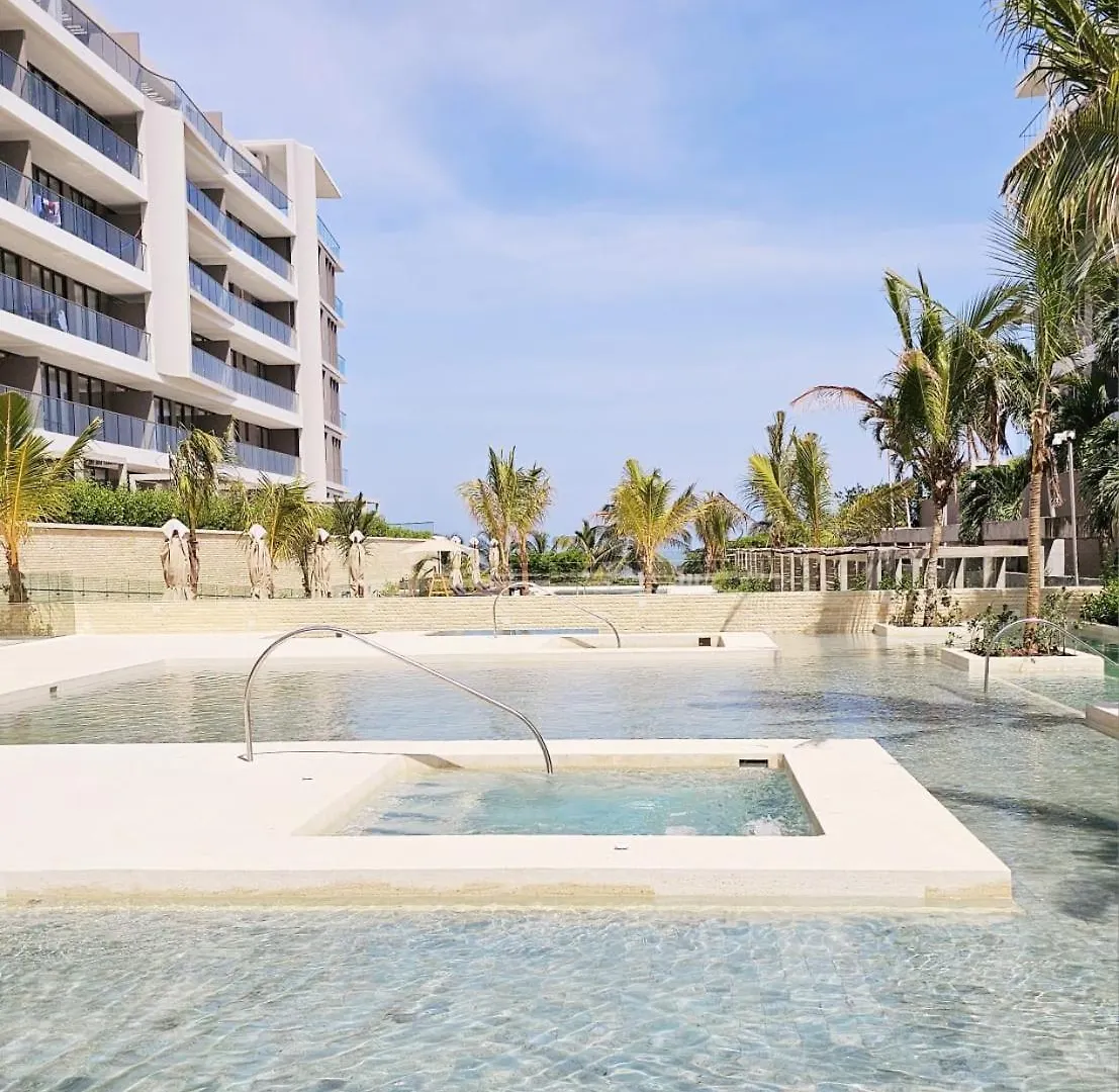 Hermoso Apartamento En Cartagena-Morros Eos-Vista Al Mar- Salida Directa A La Playa