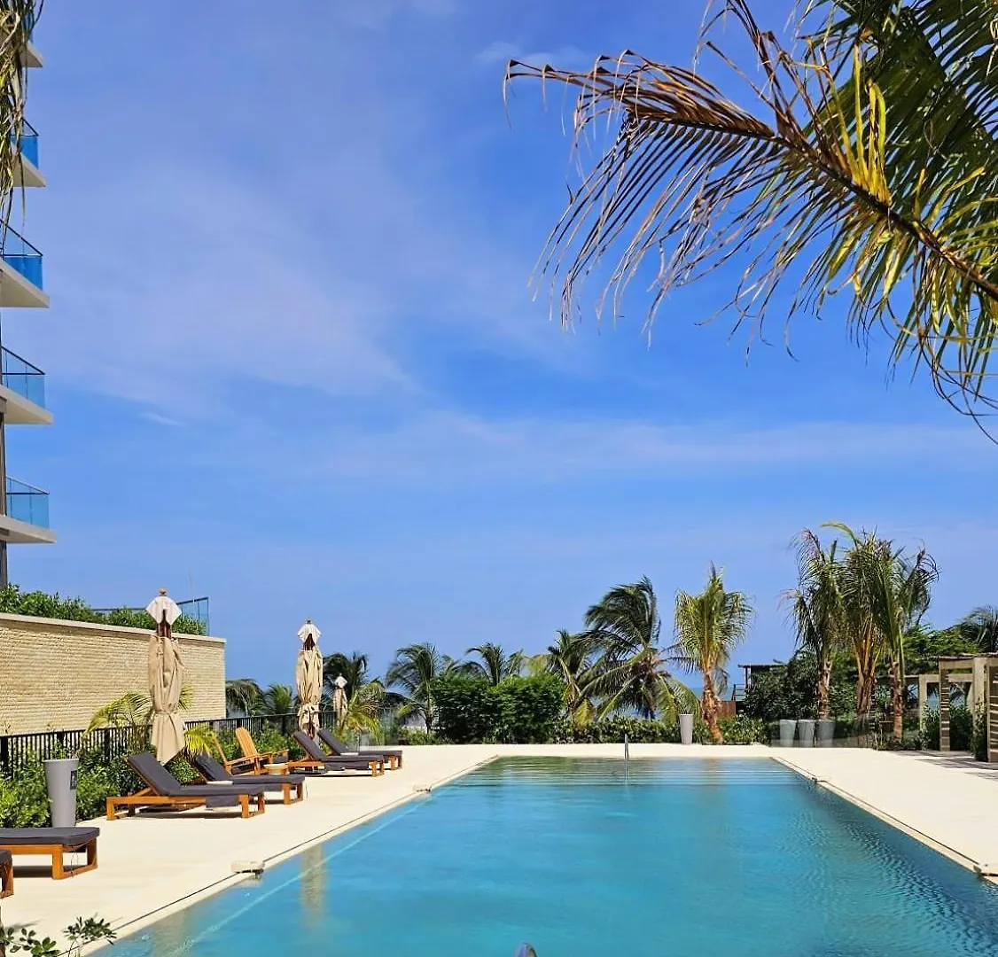 Hermoso Apartamento En Cartagena-Morros Eos-Vista Al Mar- Salida Directa A La Playa 아파트 Cartagena