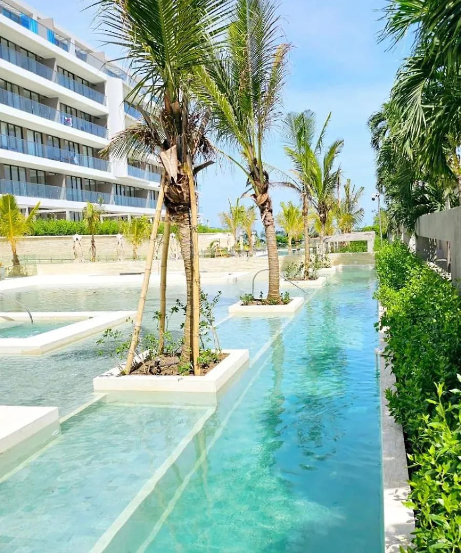 Hermoso Apartamento En Cartagena-Morros Eos-Vista Al Mar- Salida Directa A La Playa 아파트 Cartagena